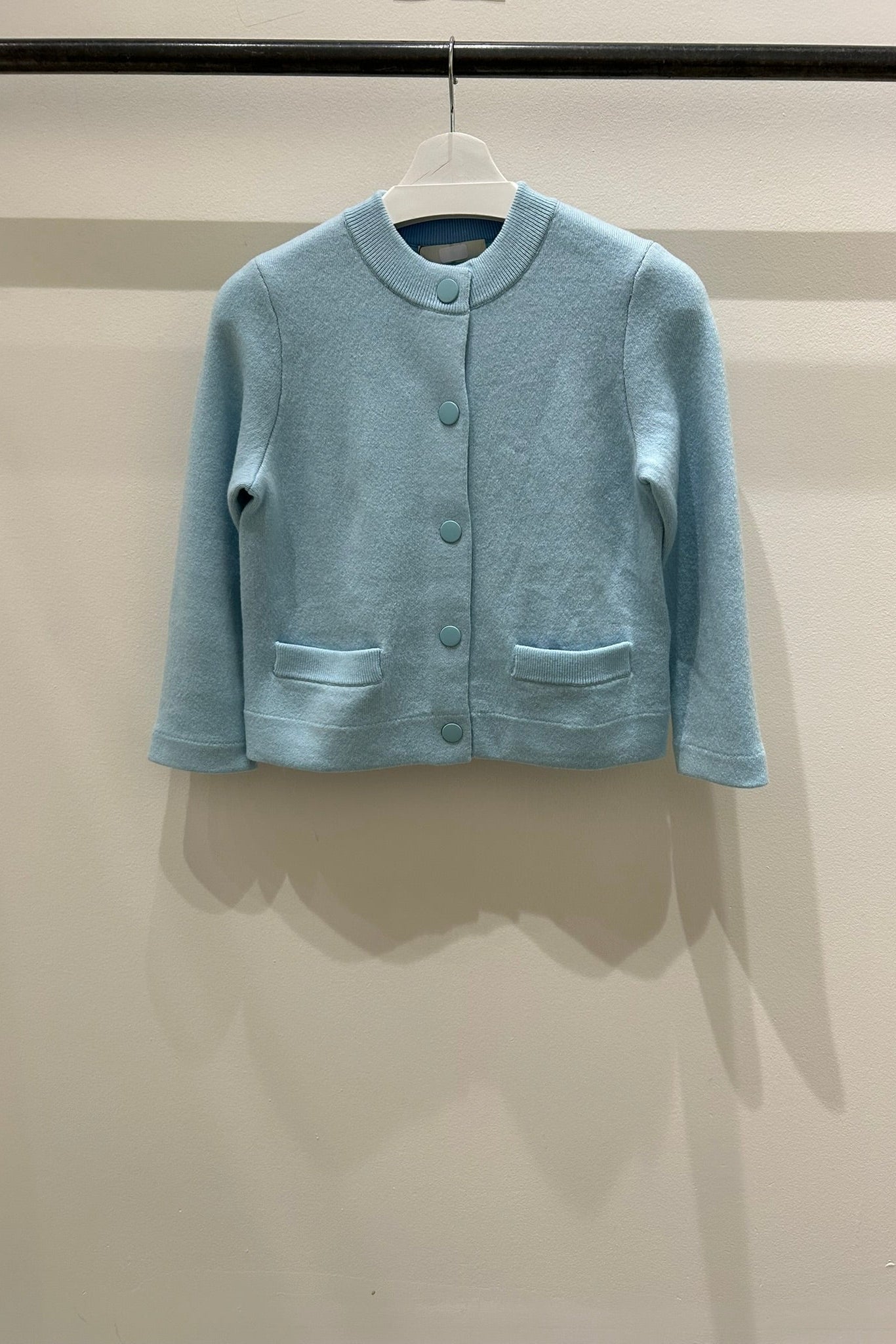 Snap Front Knit Cardigan