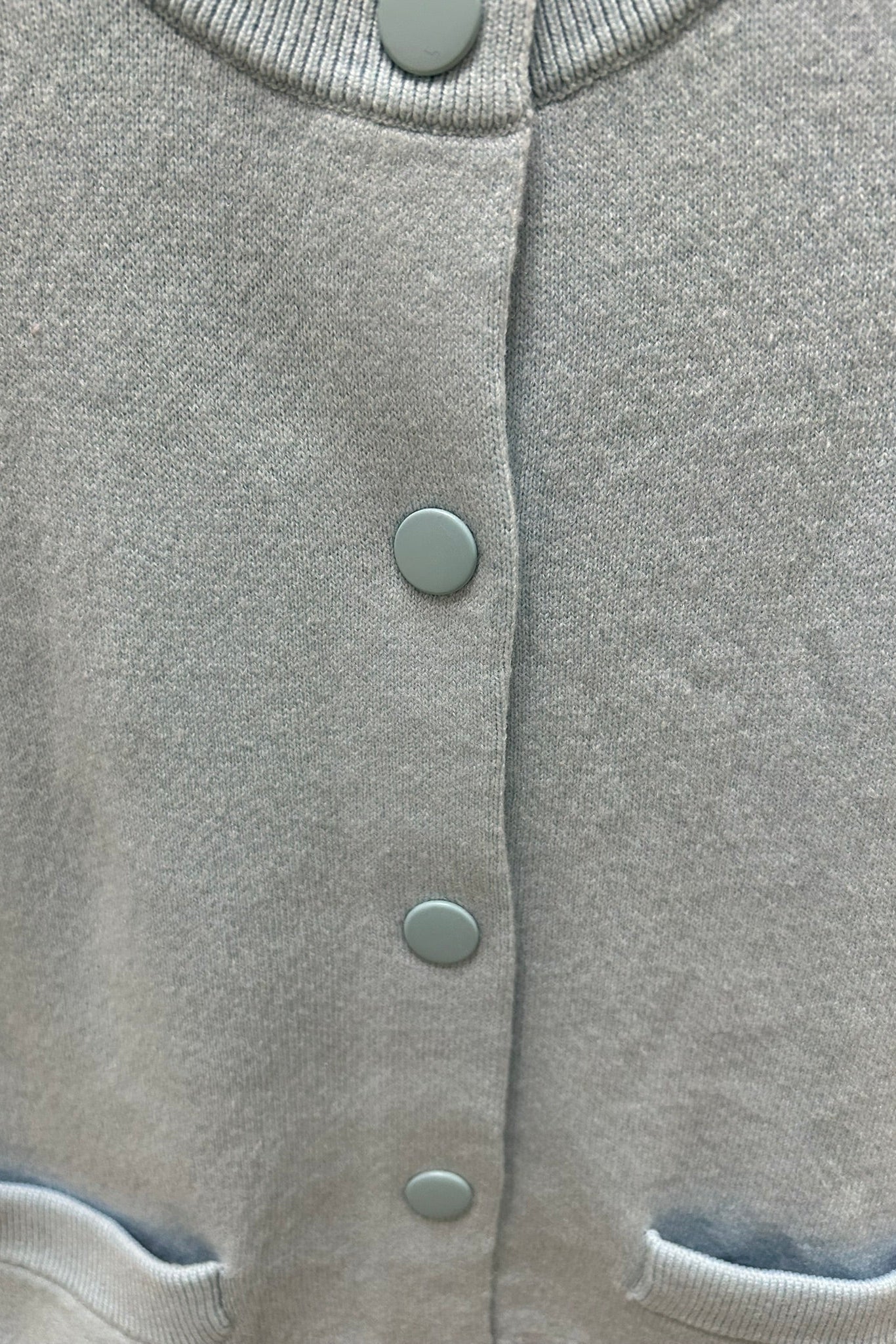 Snap Front Knit Cardigan