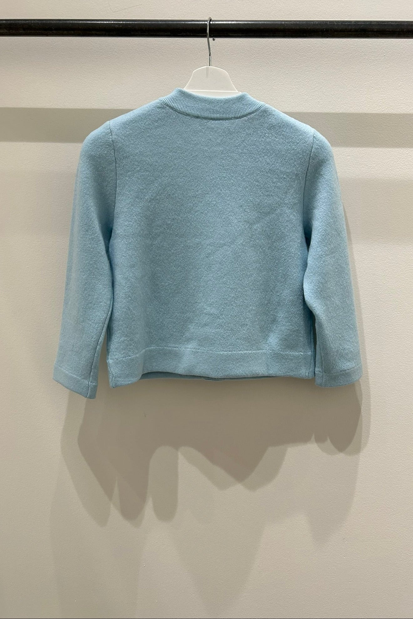 Snap Front Knit Cardigan