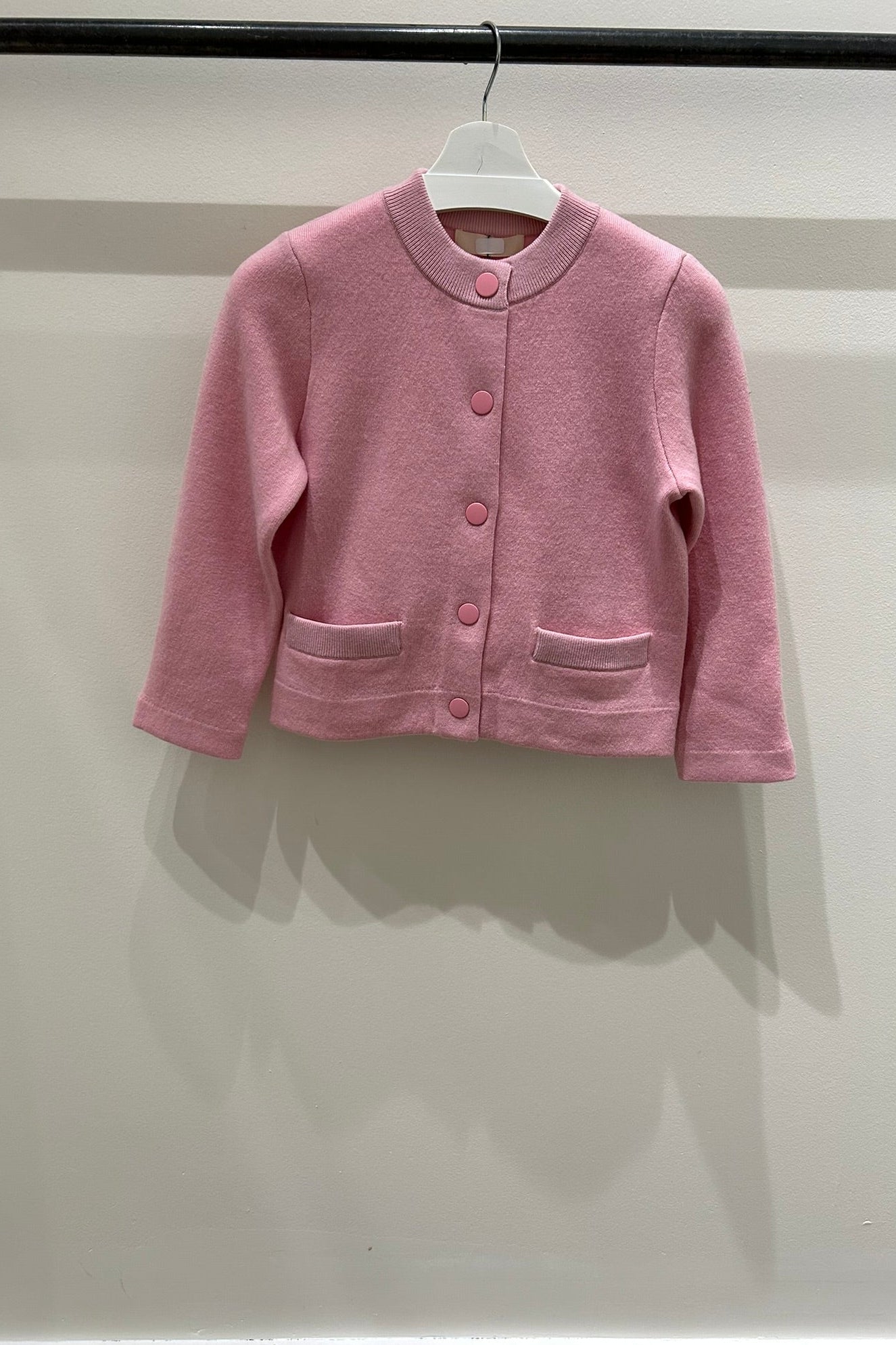 Snap Front Knit Cardigan