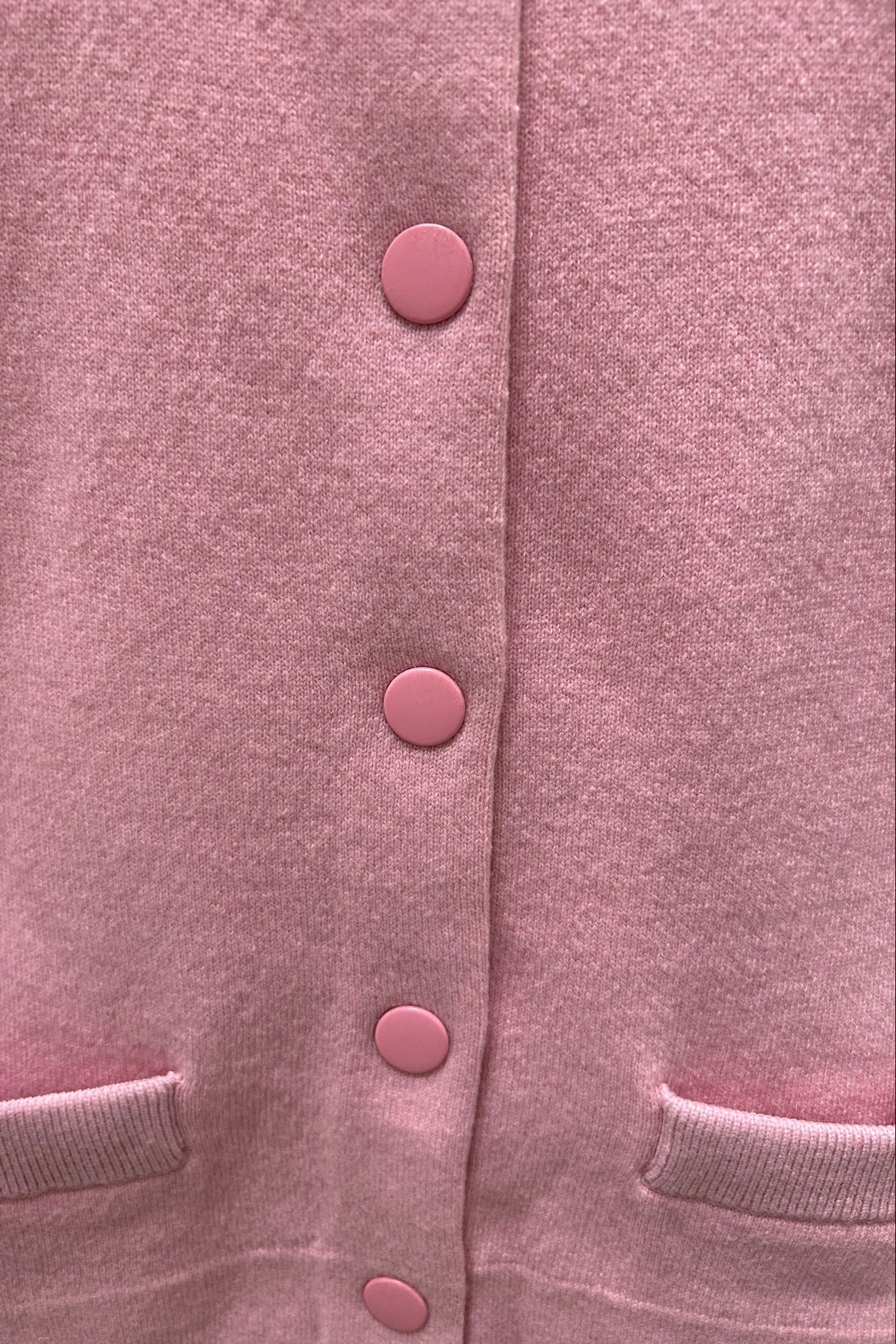 Snap Front Knit Cardigan