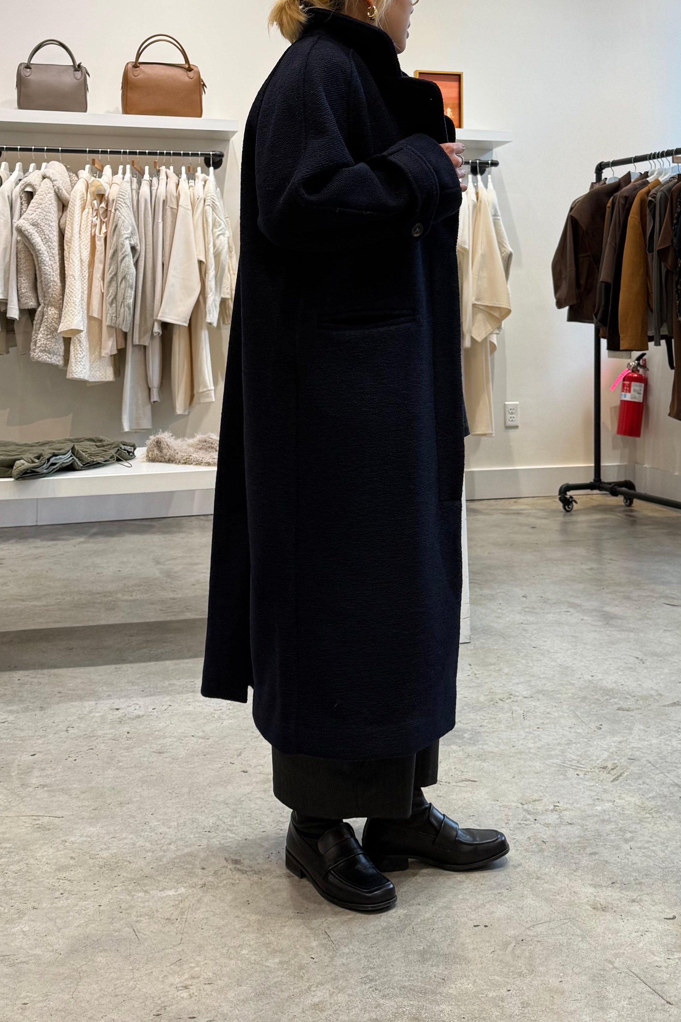 Frances Long Wool Coat