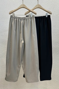 Pleated Ankle Relaxed Baggy Pants 