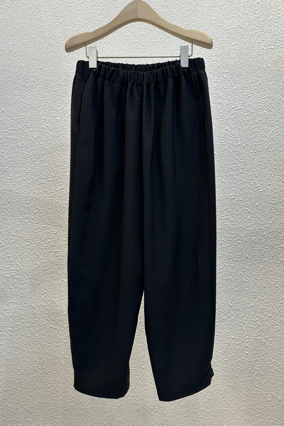 Pleated Ankle Relaxed Baggy Pants