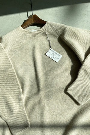 Raglan Sleeve Whole Garment Sweater Dress