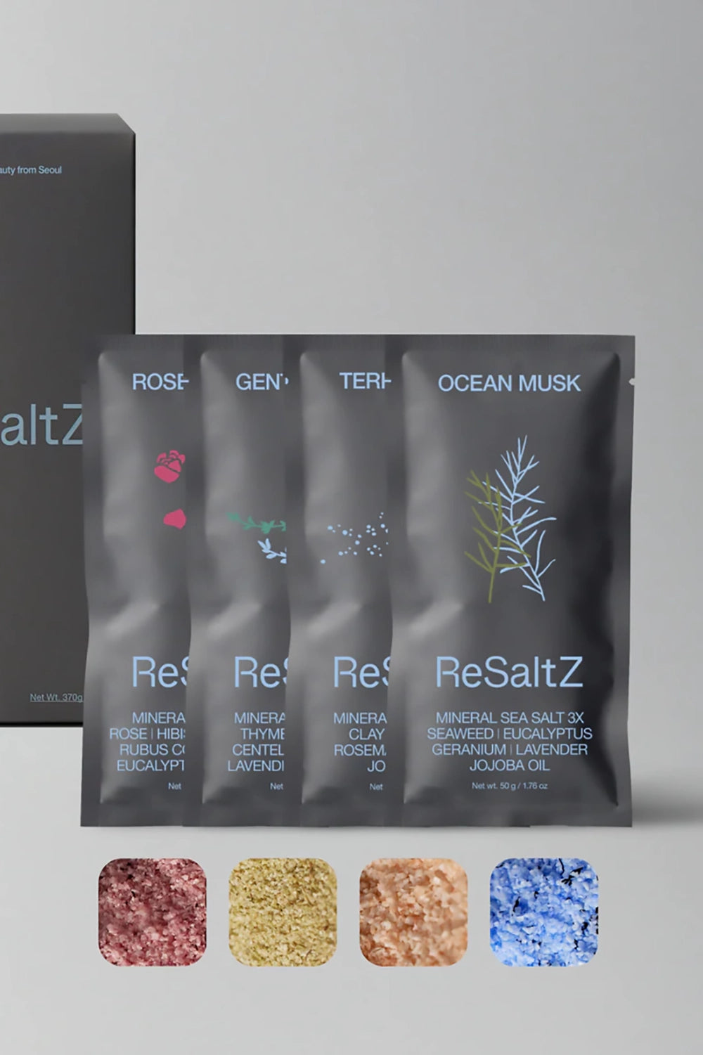 Aroma Bath Salt Travel Set