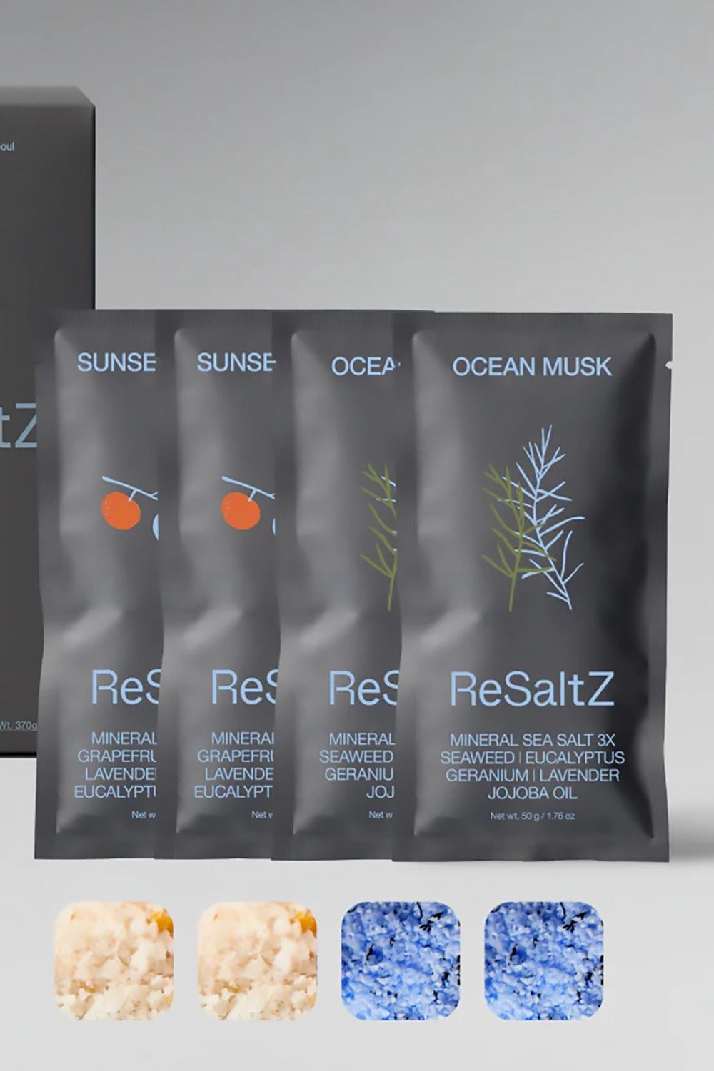 Aroma Bath Salt Travel Set