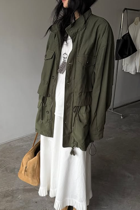 Layered Utility Jacket
