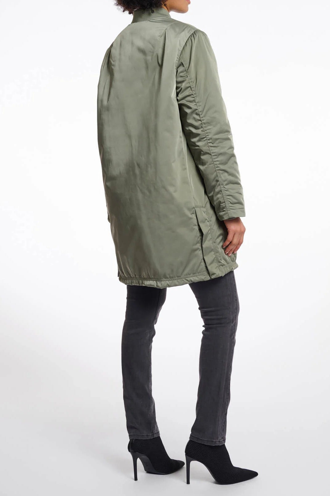 Star Longline Bomber Jacket