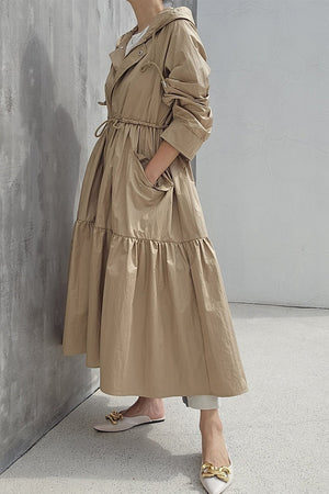 Cute long jacket for fall women