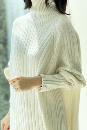 Cozy sweater dress for holidays