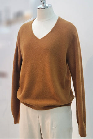 cute v-neck sweater for women