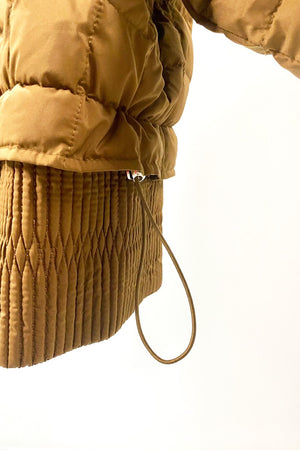 Wide Collar Padded Blouson Jacket