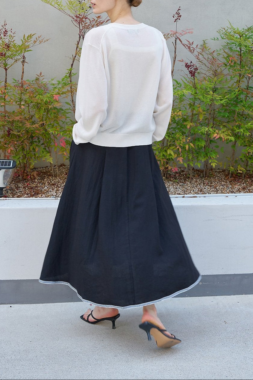 Airy Zip Front Knit Jacket