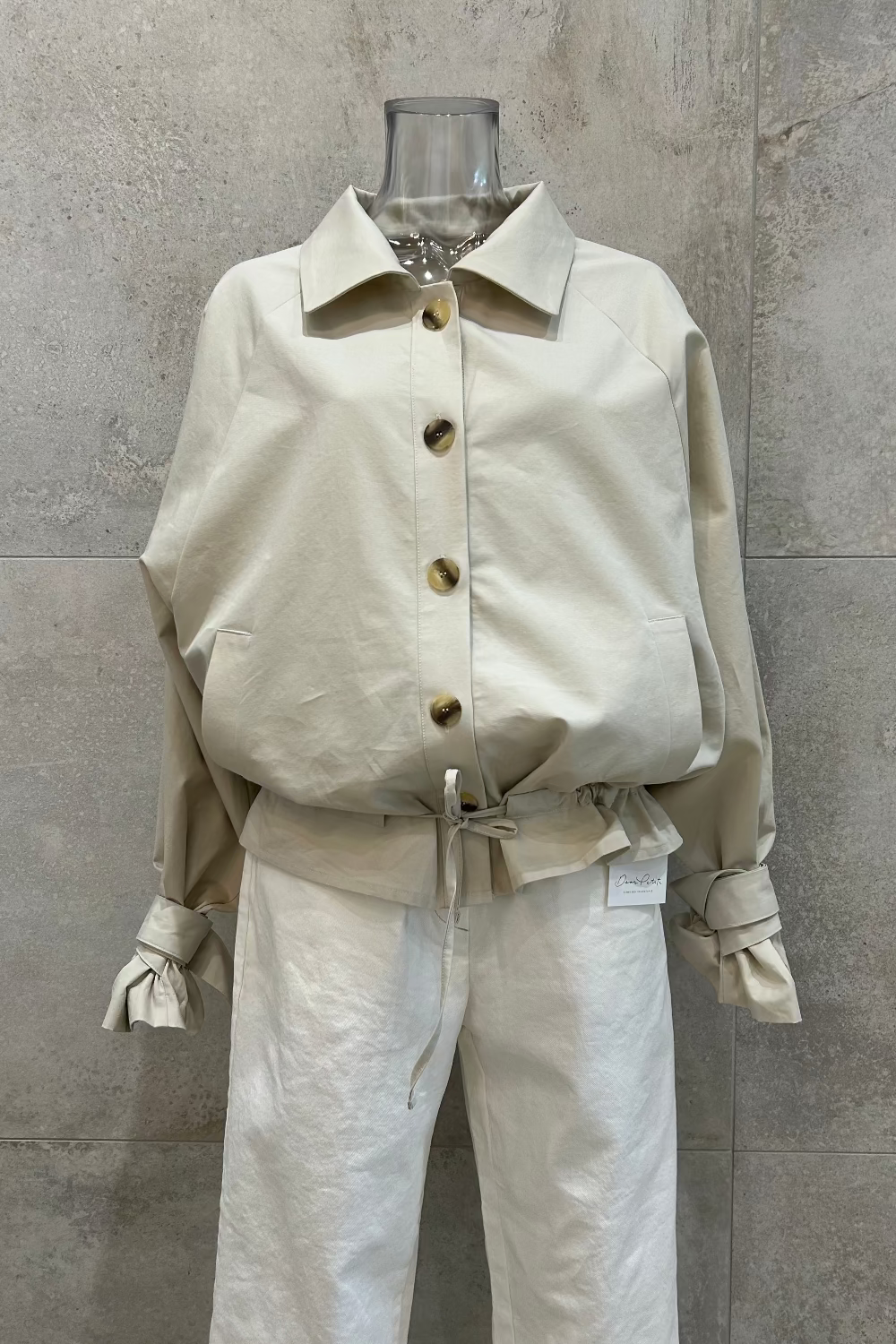 Audrey Short Trench Jacket
