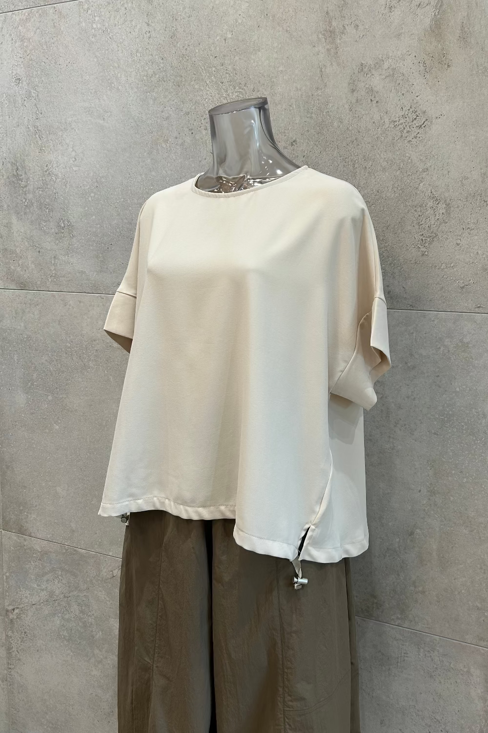 Breeze Drawstring Hem T-Shirt