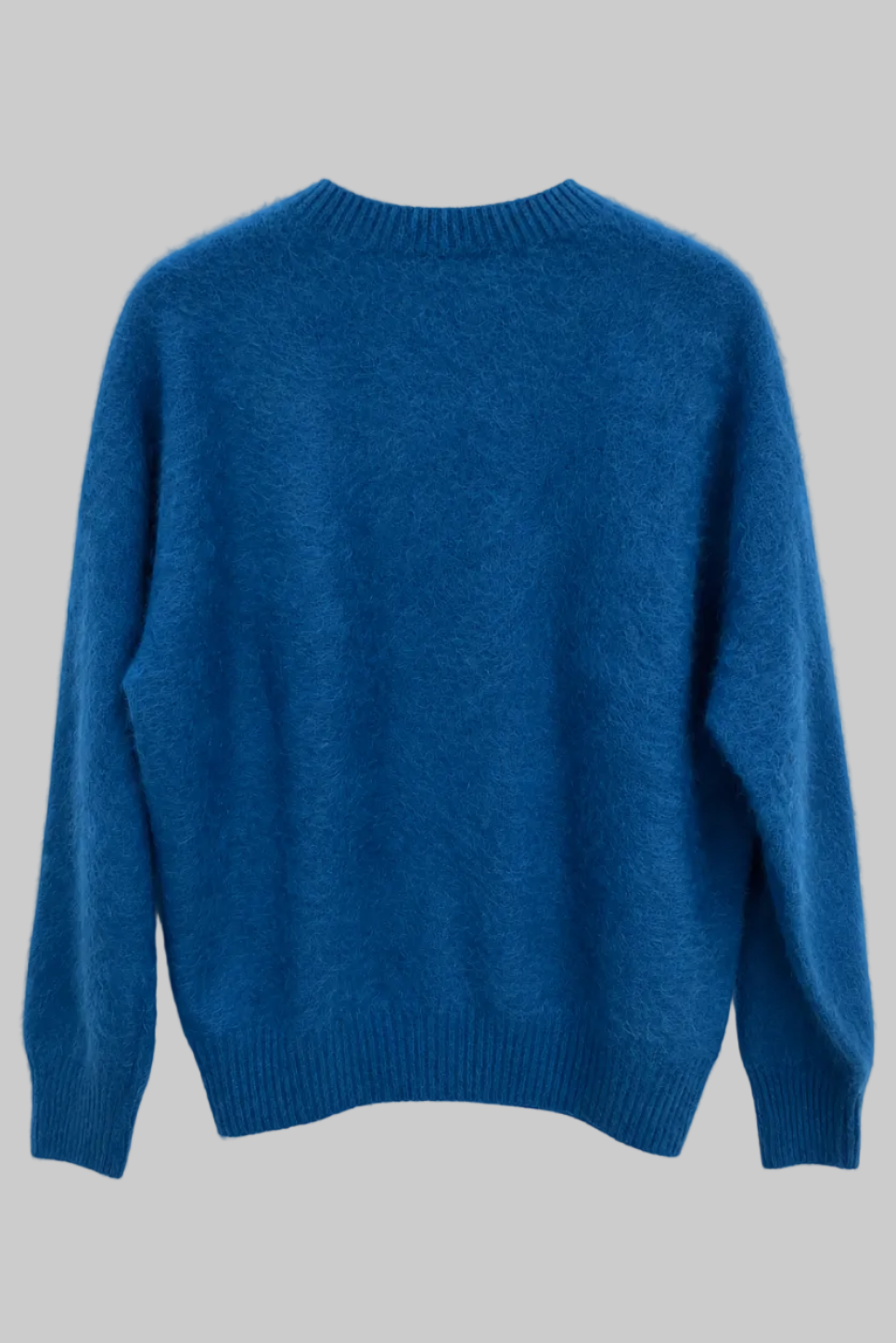 Brushed Cashmere Crewneck Sweater