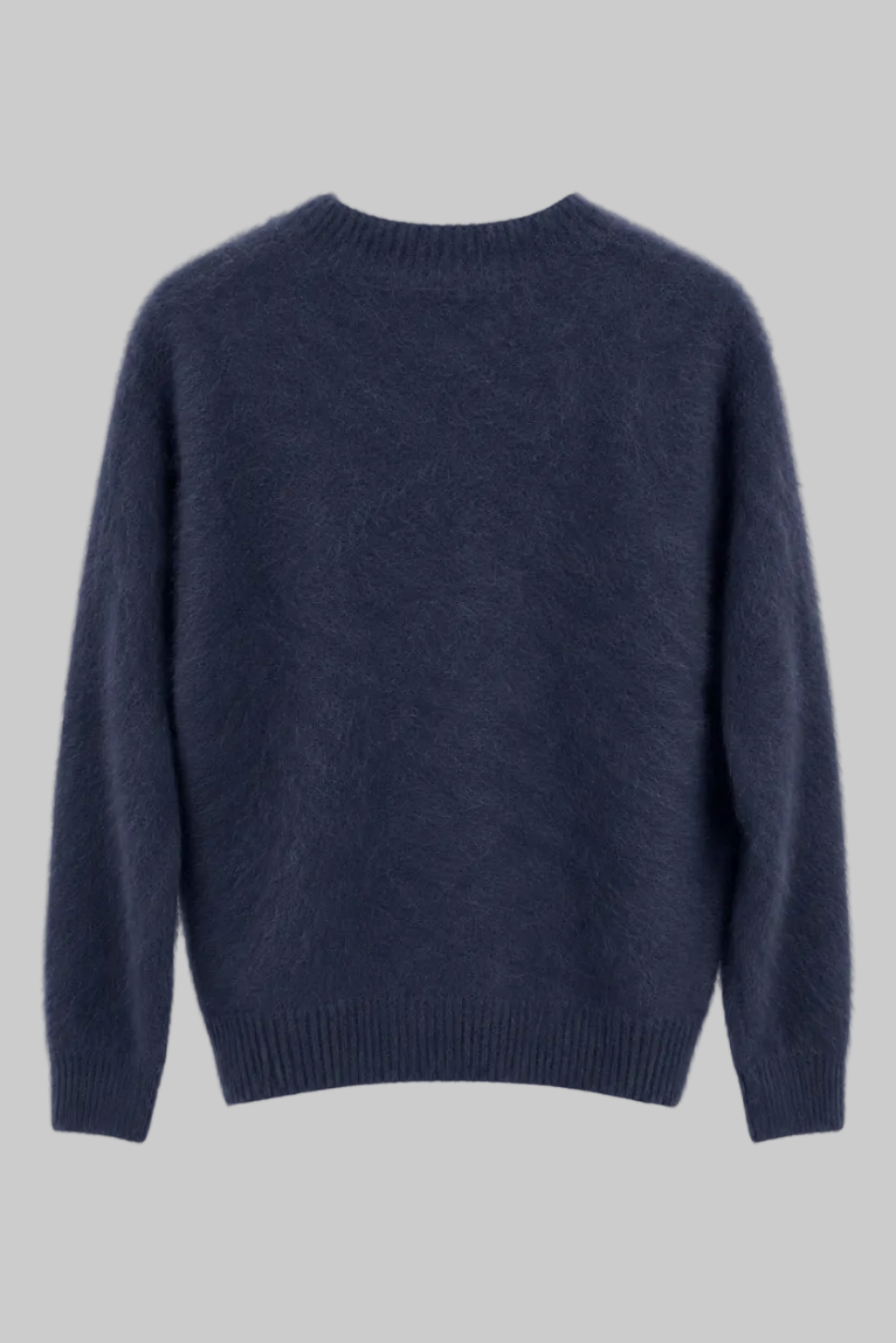 Brushed Cashmere Crewneck Sweater
