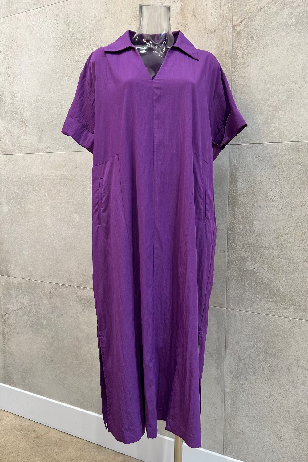 Joyce Collared Maxi Dress