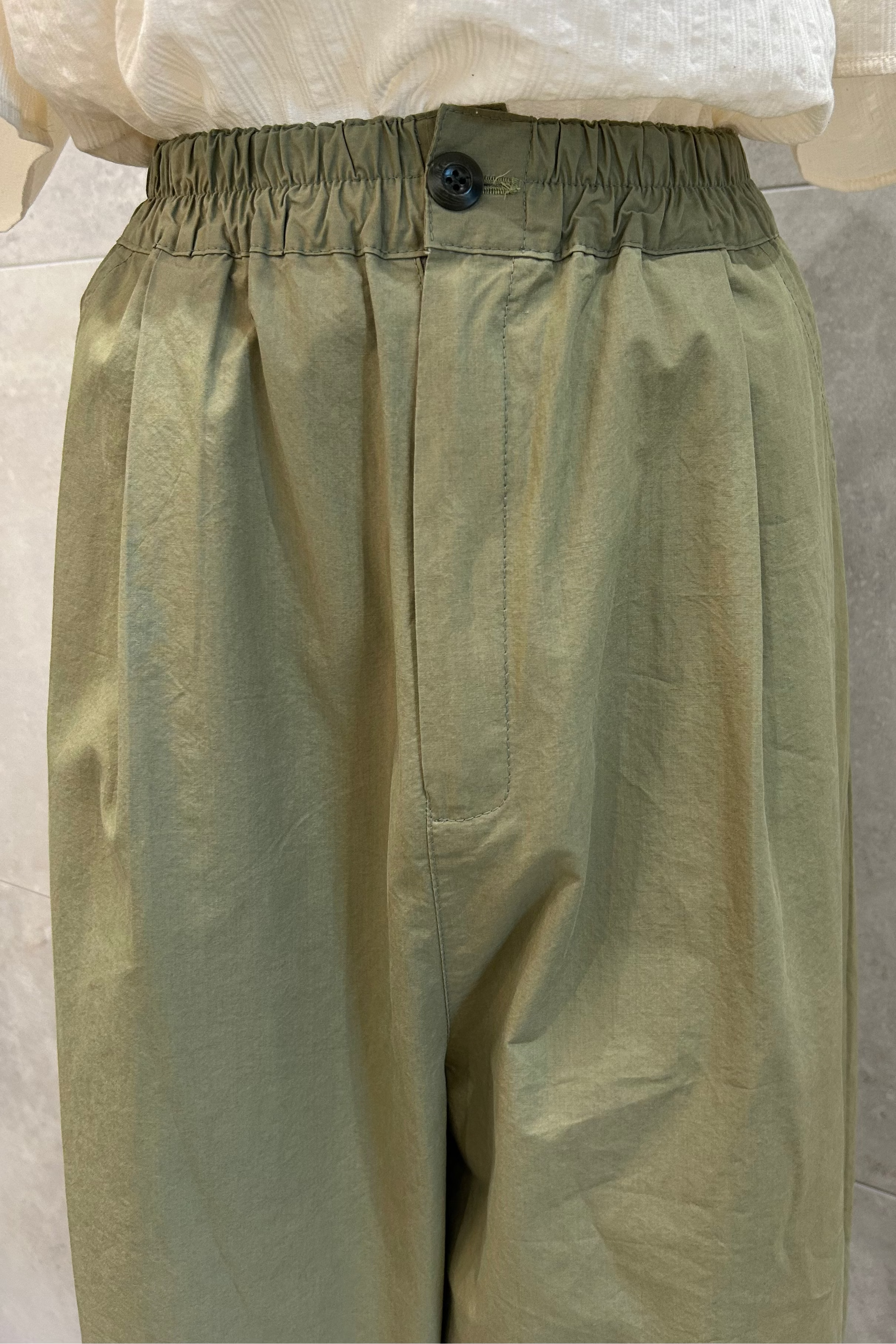Gina Cotton Barrel Pants