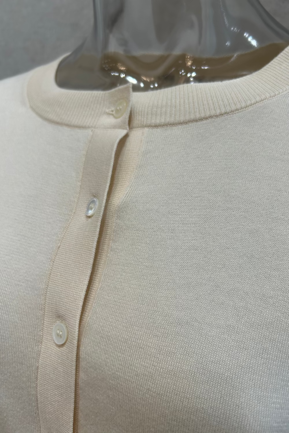 Suvin Cotton Long Sleeve Cardigan