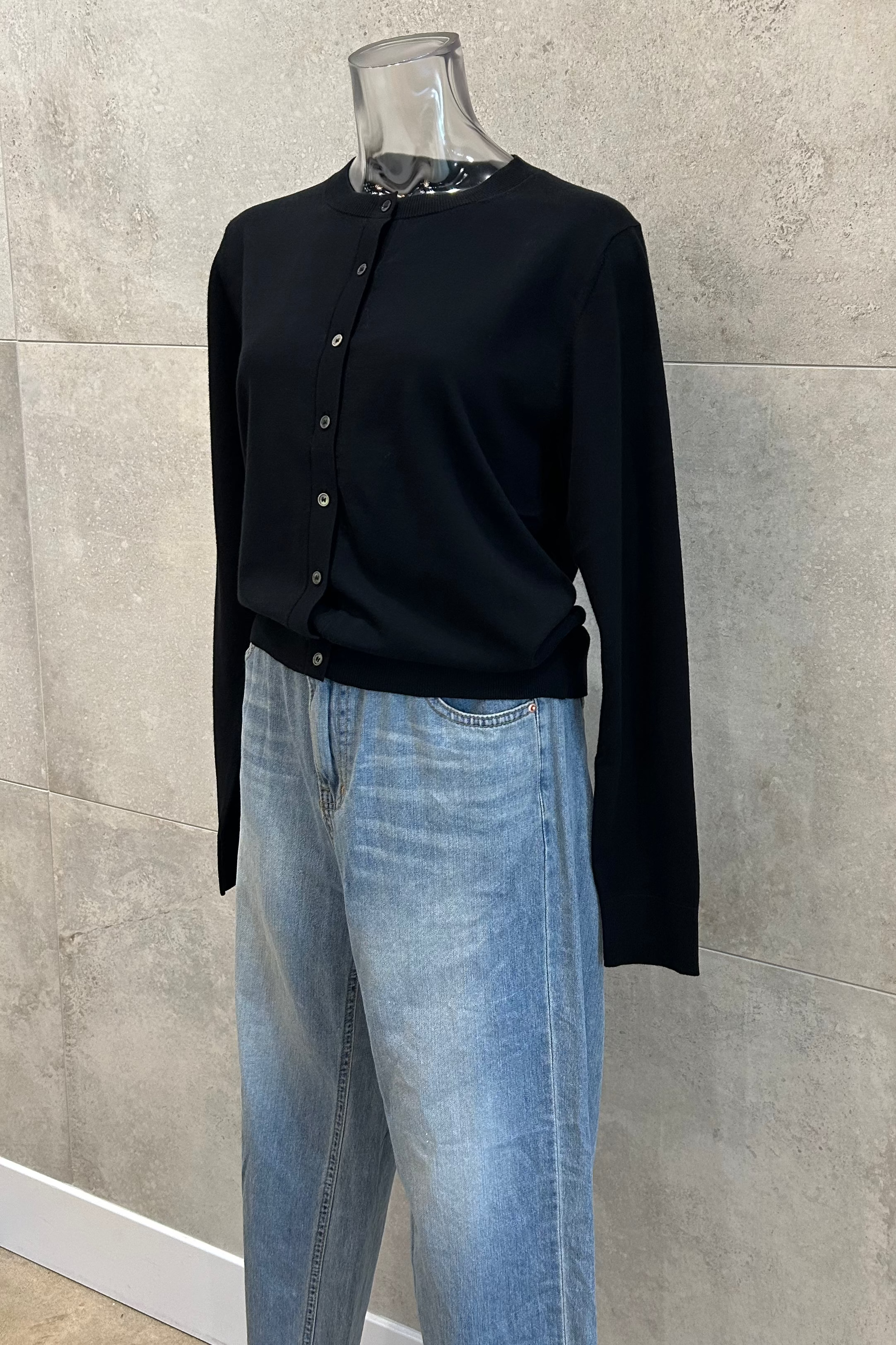 Suvin Cotton Long Sleeve Cardigan