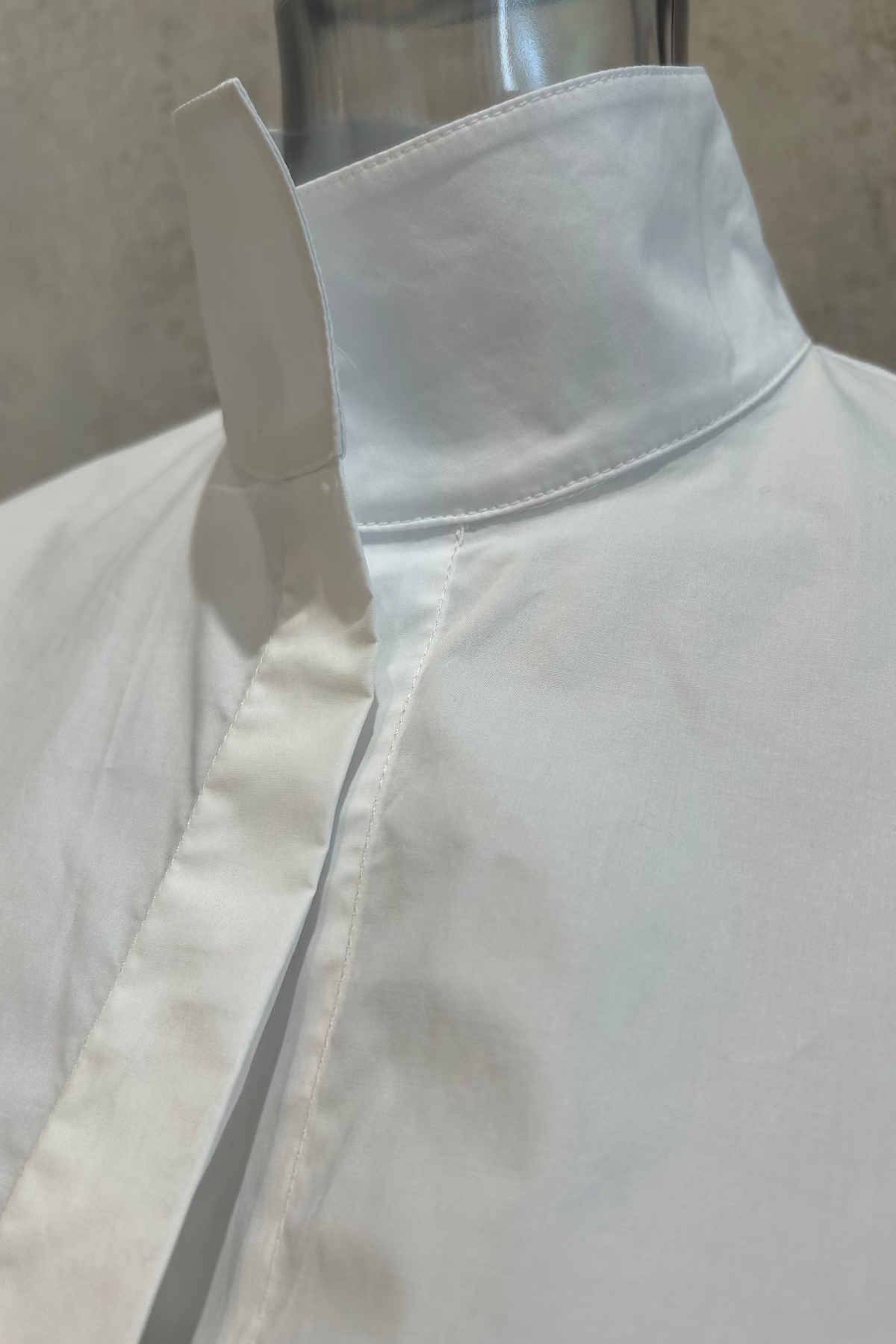 Jia Stand Collar Shirt