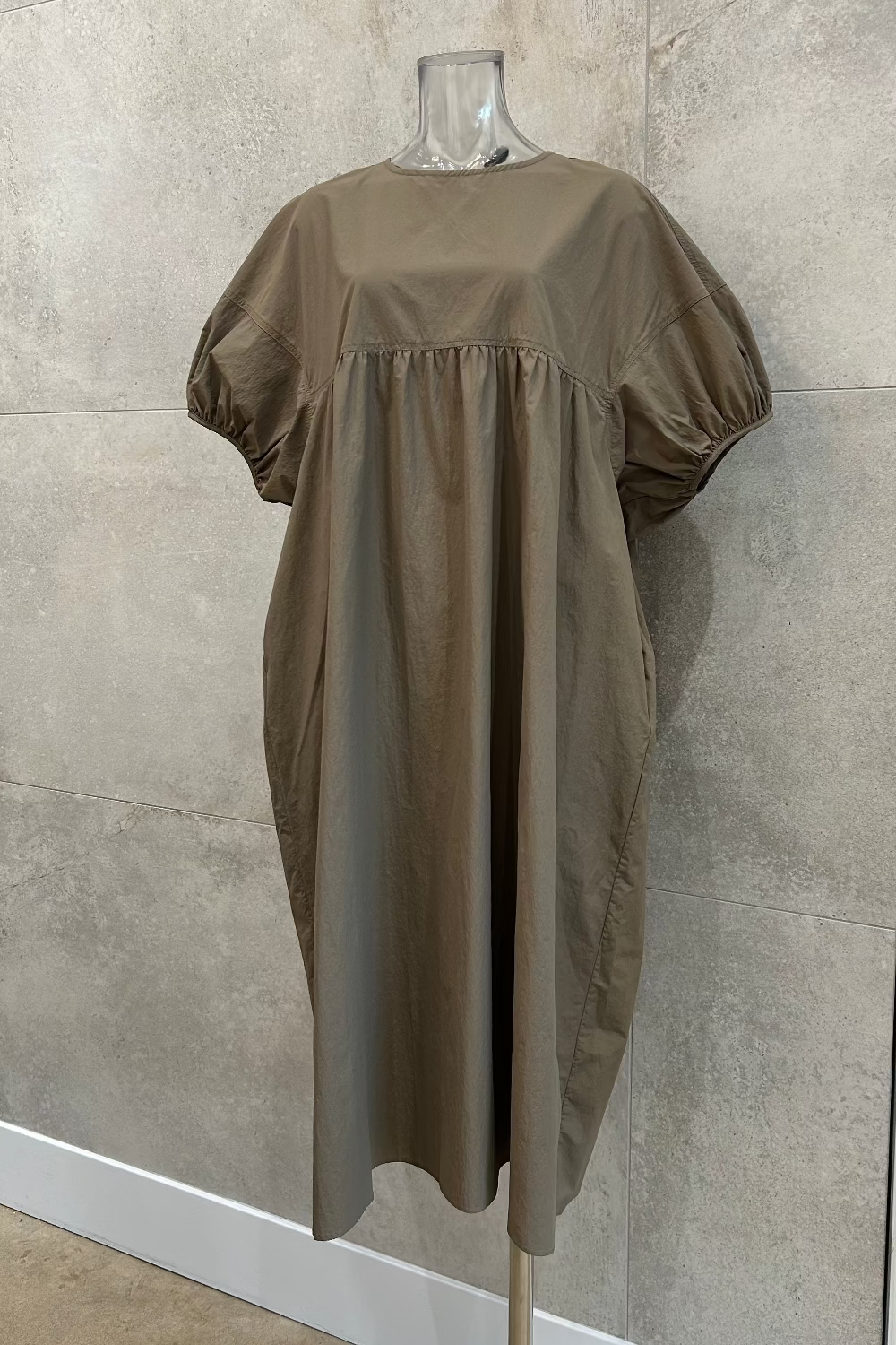 Kelly Puff Sleeve Long Dress