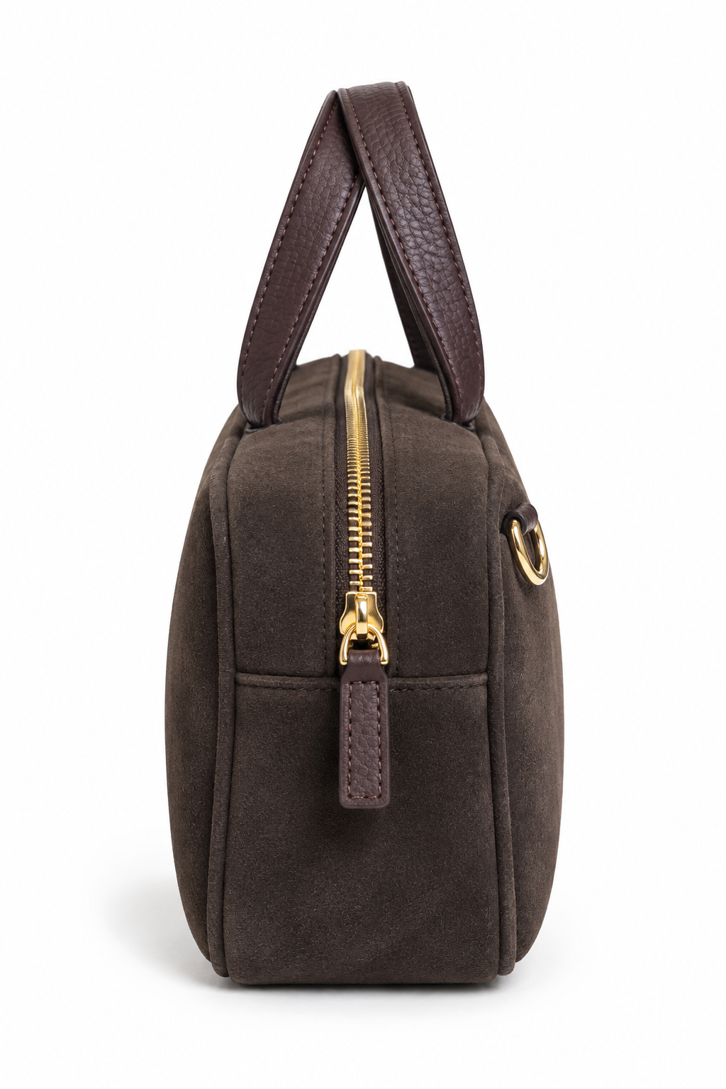 Mini Baguette Bag Suede