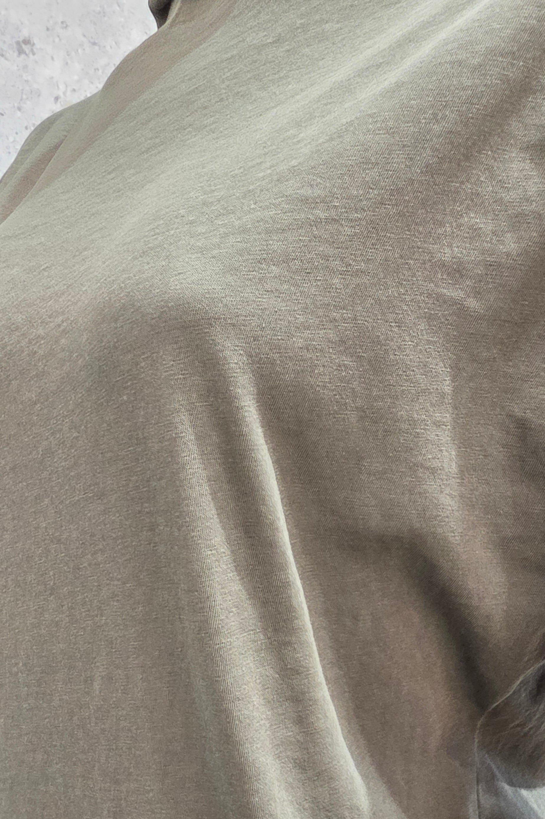 Mock Neck 3/4 Sleeves T-Shirt