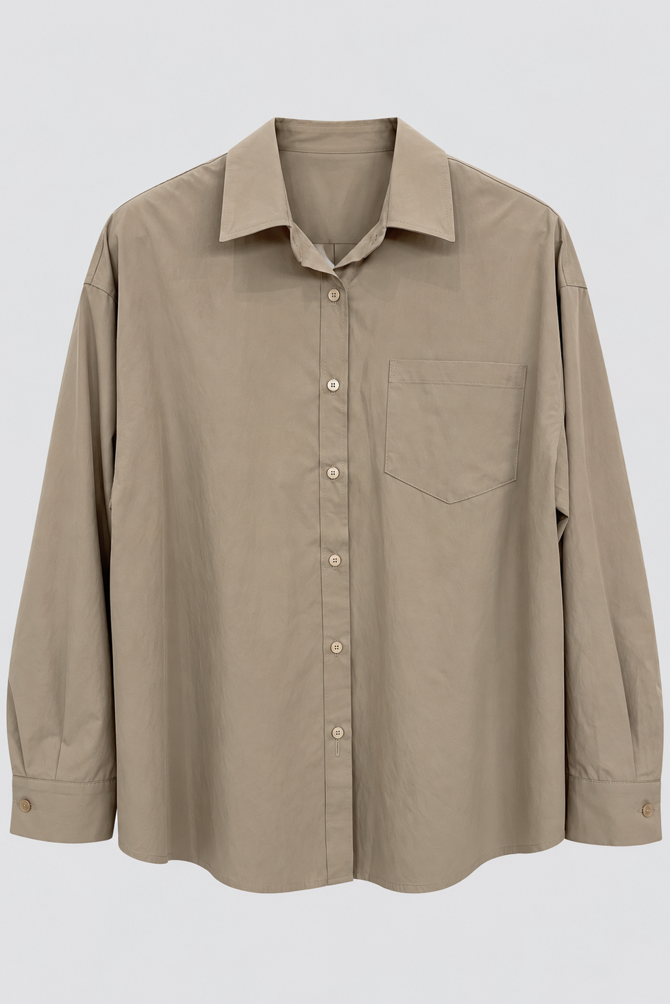 One Pocket Button Down Shirt