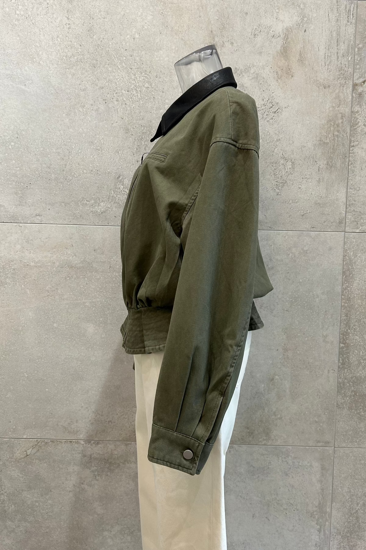 Peplum Cotton Jacket