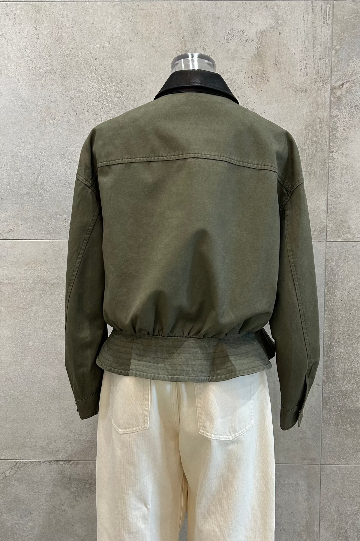 Peplum Cotton Jacket