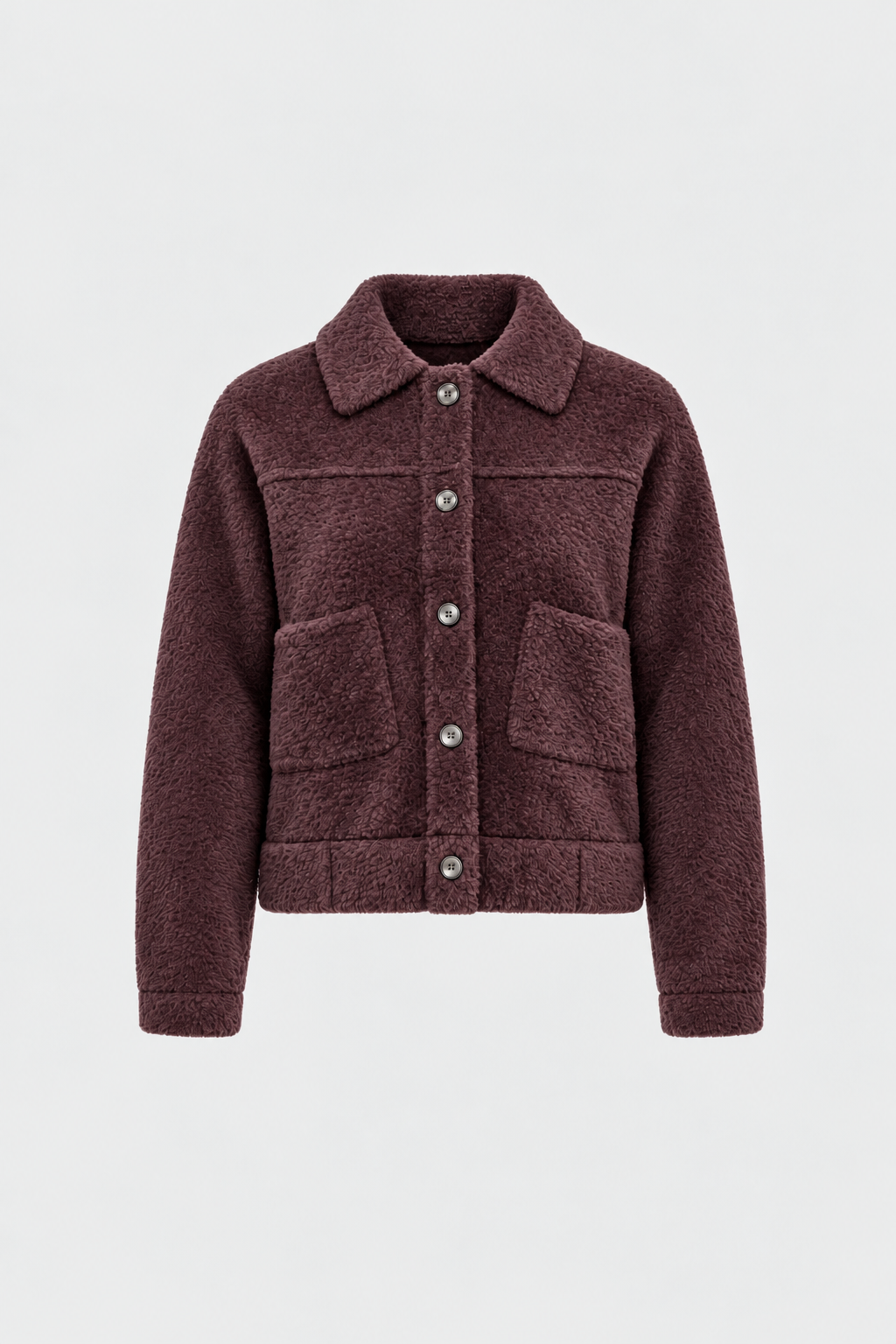 Fuzzy Knit Jacket