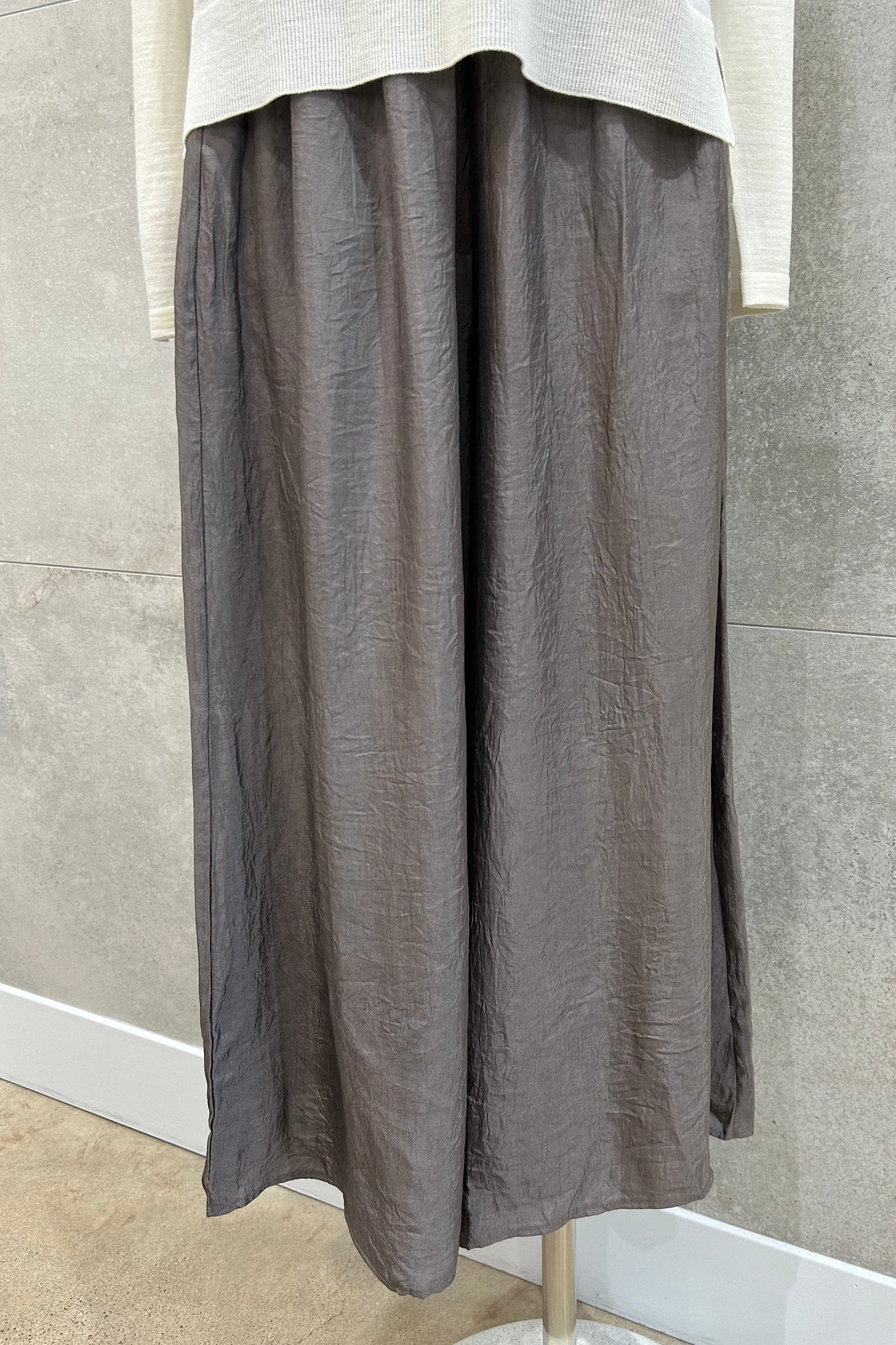 Satin Wide Leg Pants