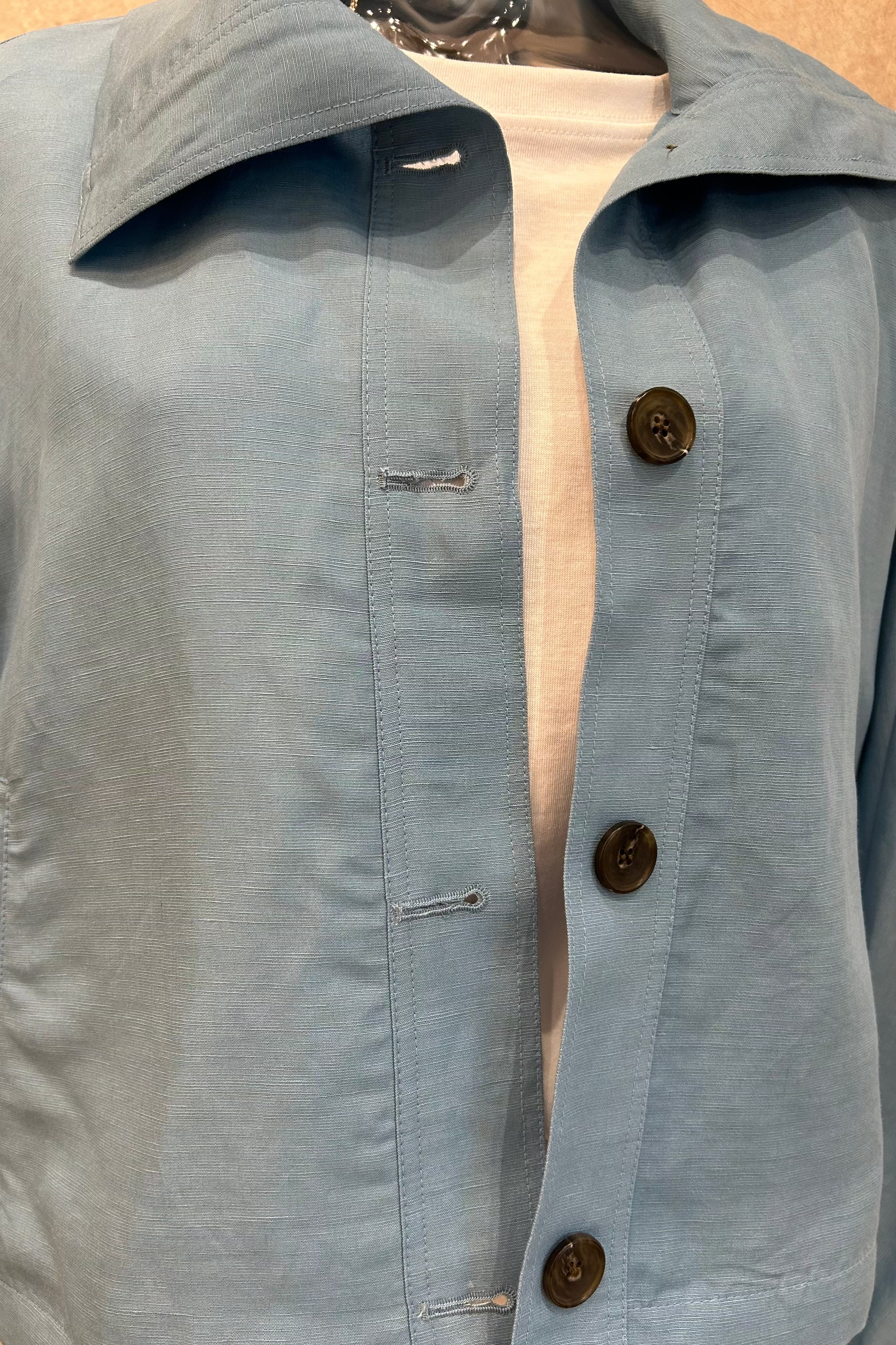 Diana Linen Short Jacket