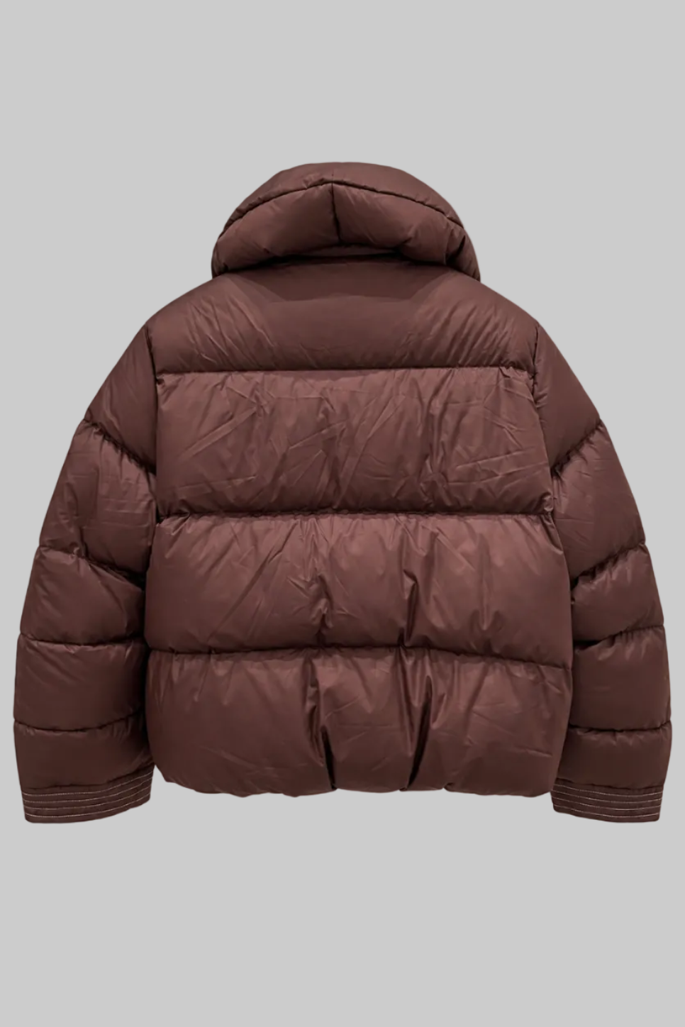 Metal Point Cuff Puffer Jacket