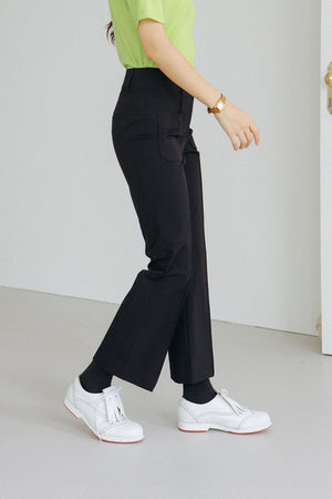 Flared golf pants