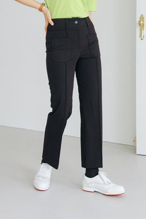 Front Pocket Lightweight Flared Golf Pants