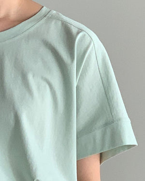 Silket Round Neck Short Sleeve T-Shirt