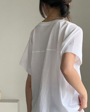 Silket Round Neck Short Sleeve T-Shirt