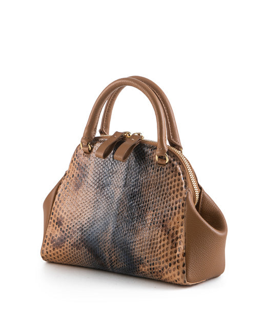 Boc Python Leather Tote Bag - small 