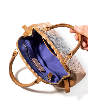 Boc Python Leather Tote Bag - Small
