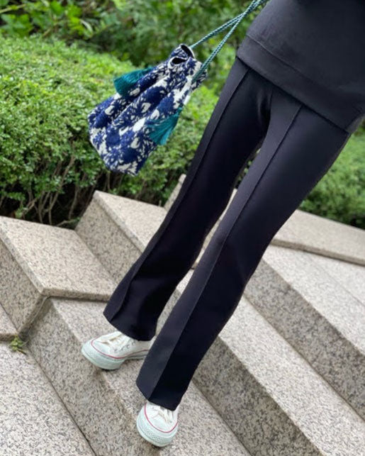 Pintuck detail Pants 